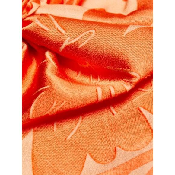 Ramy Brook Charlotte Floral Twisted Crop Tank Top - 2 - Picture 5 of 5